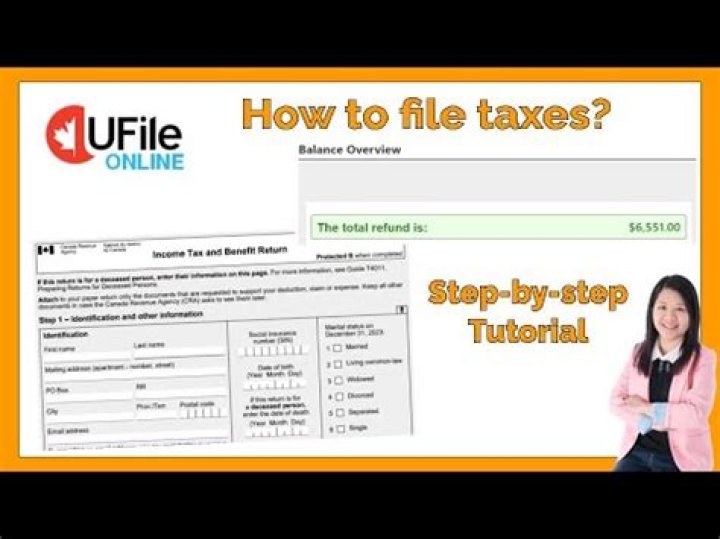 How to prepare a tax return in ufile?