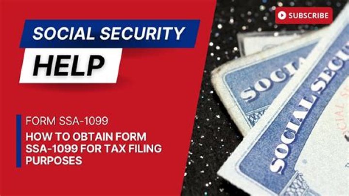 How to replace a misplaced SSA 1099 form?