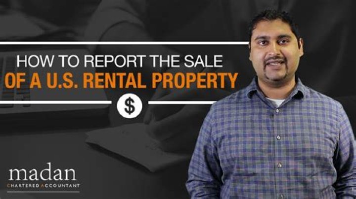 How to report the sale of a rental property?