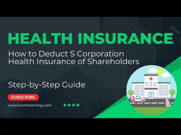 Is 2 Shareholder life insurance deductible?