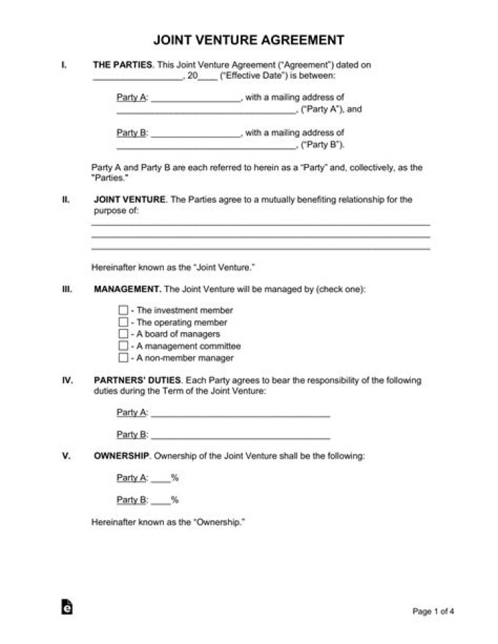 Is a joint venture a legal entity in Texas?