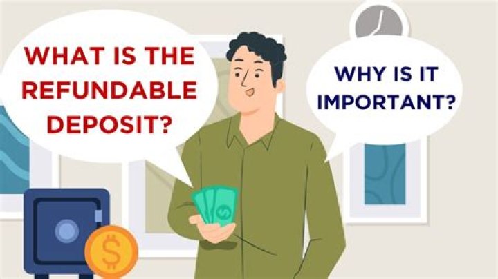 Is a refundable deposit taxable?