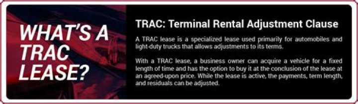 Is a TRAC lease a true lease?