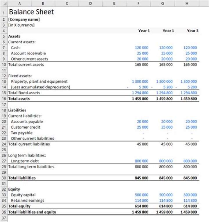 Is balance sheet prepared for a time period in question?