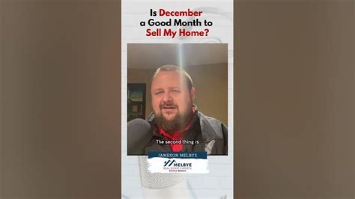 Is December a good month to sell?