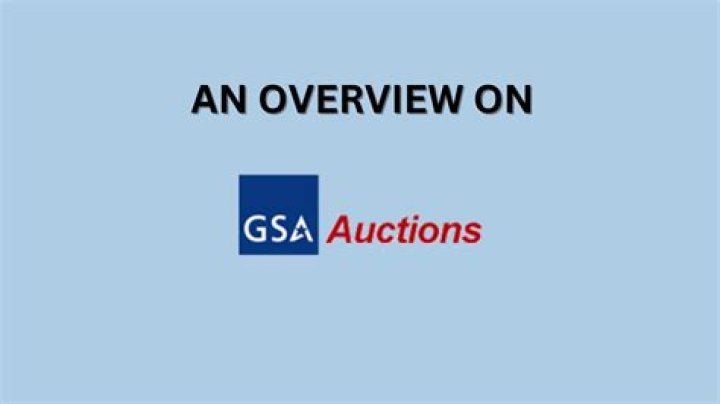Is GSA auctions legit?