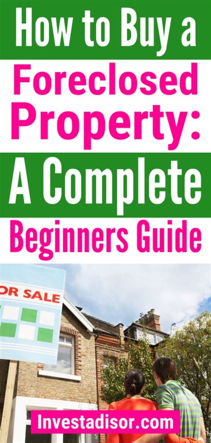Is it a good investment to buy a foreclosed home?