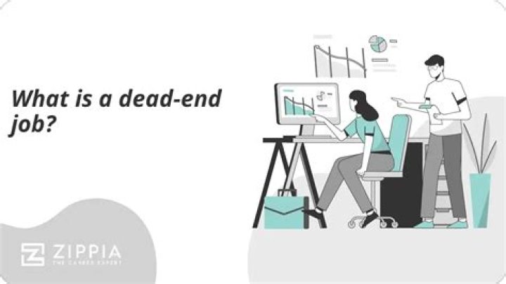 Is it OK to have a dead end job?
