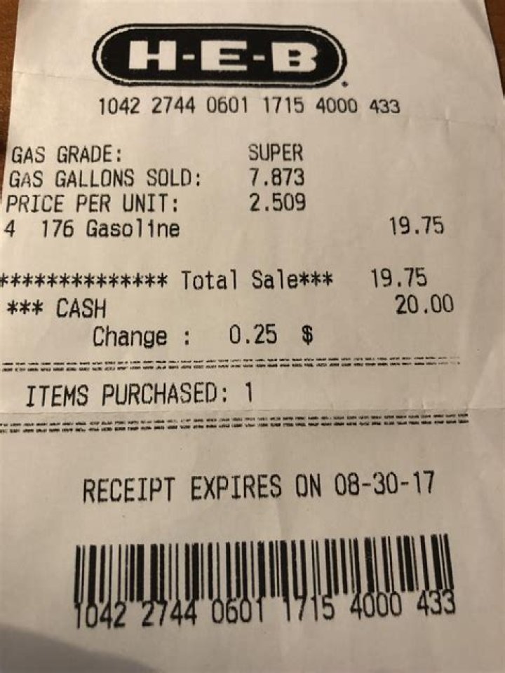 Is it worth keeping gas receipts for taxes?