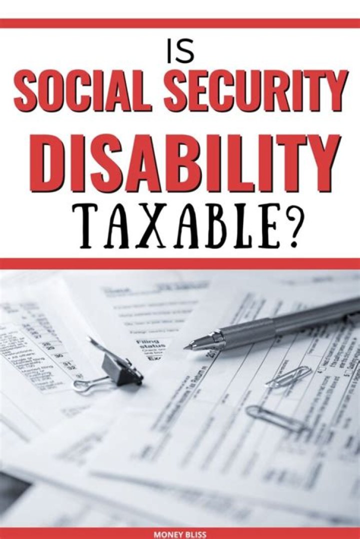 Is permanent Social Security disability taxable?