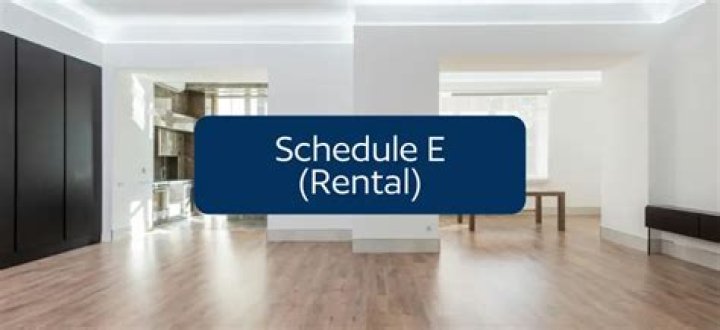 Is Schedule E rental income?