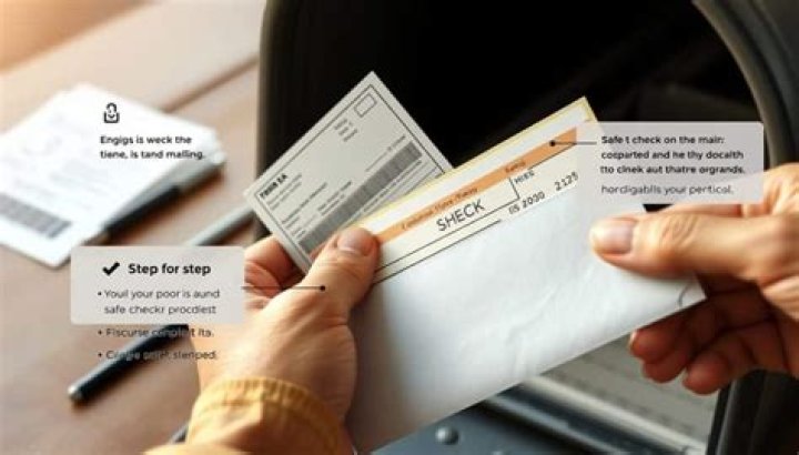Is sending a check in the mail legal?