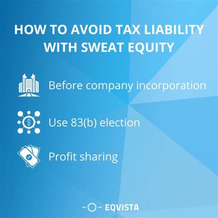 Is sweat equity taxable income?