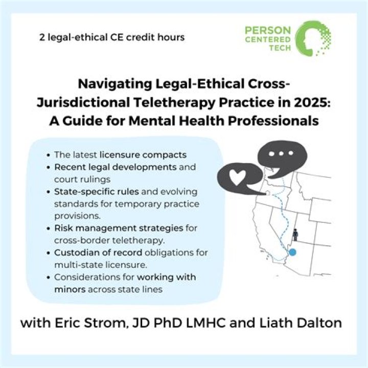 Is teletherapy legal in California?