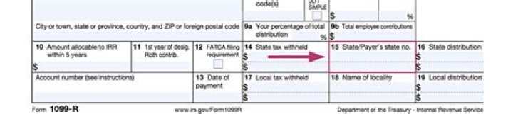 Is the box 9B from 1099-R taxable?