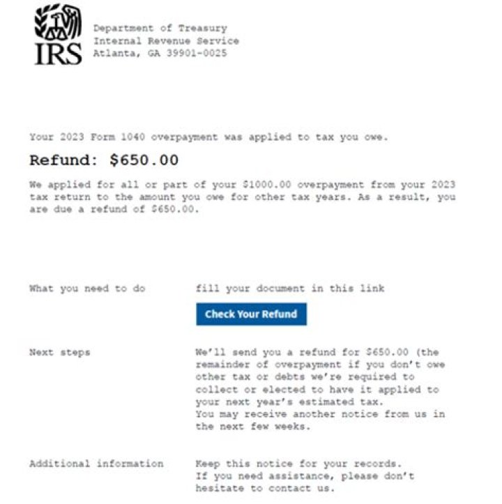 Is the IRS mailing out refunds?