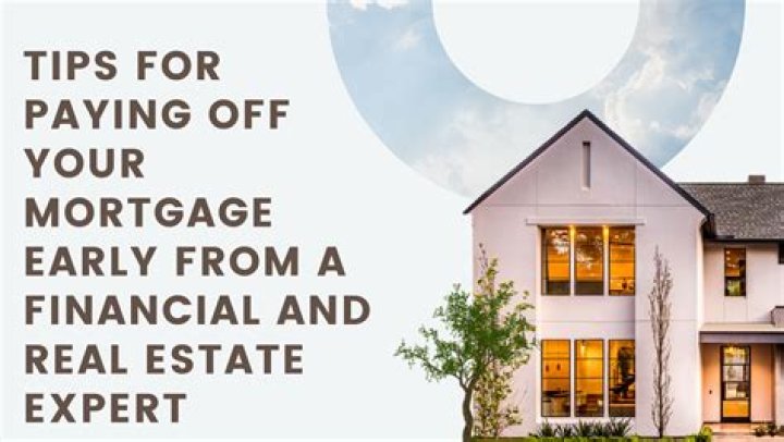 Is there a benefit to paying off your mortgage?