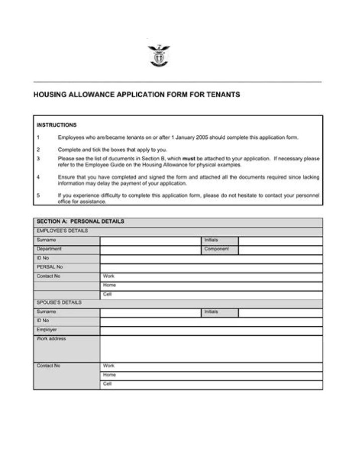 Is there a cap on housing allowance?