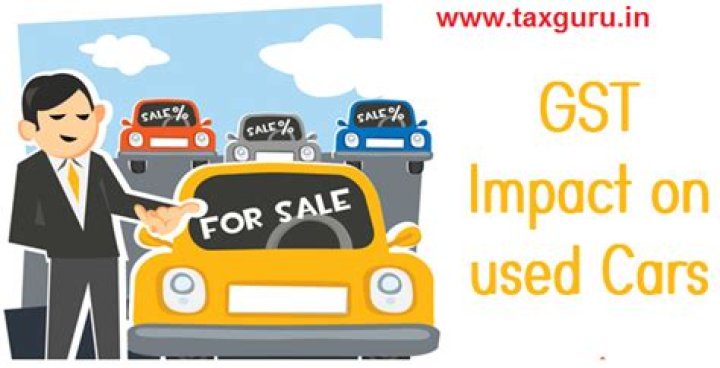 Is there GST on used cars from a dealer?