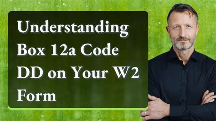 Is w2 Box 12 dd required?