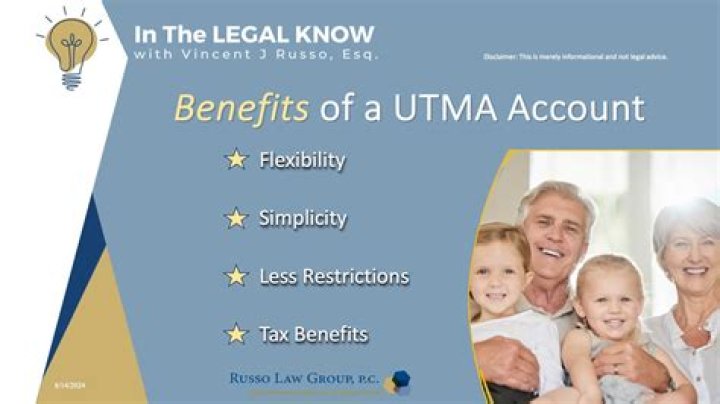 Should I open a UTMA for my child?