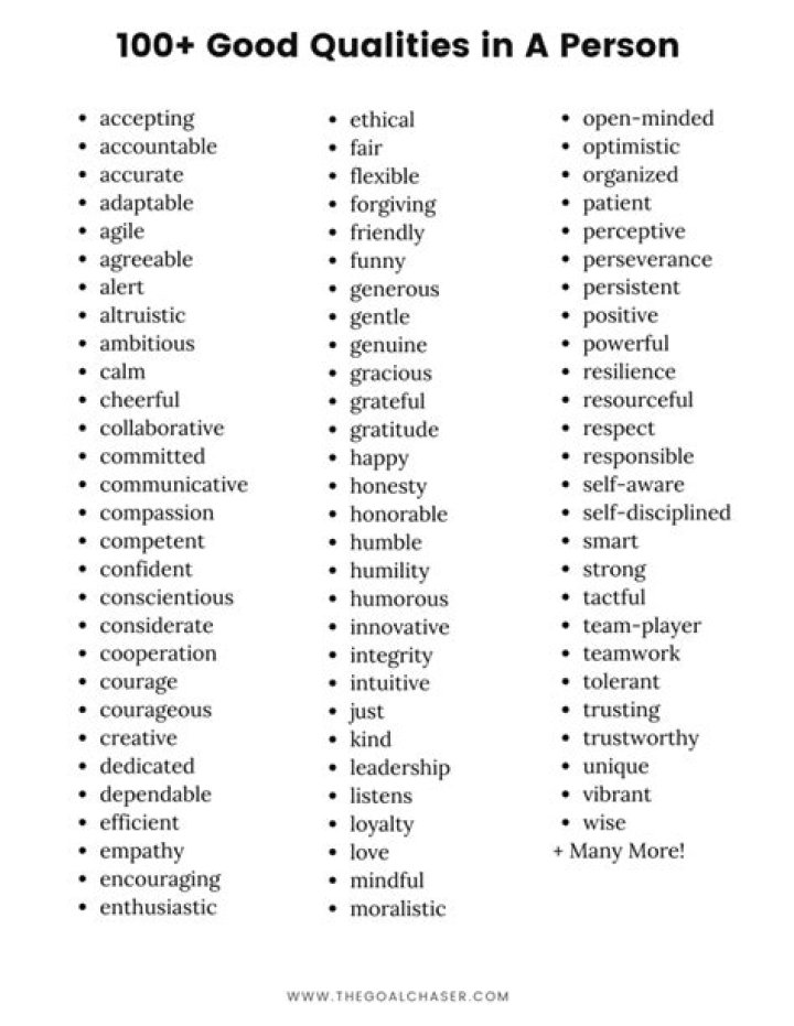 What are characteristics of good alternatives?