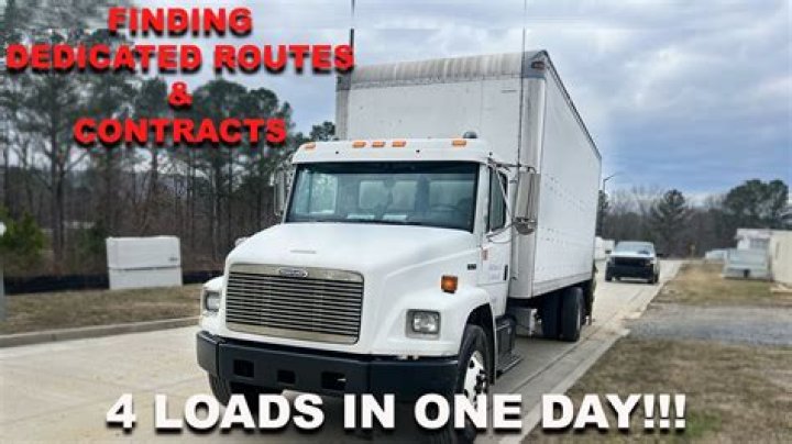 What are dedicated routes in trucking?