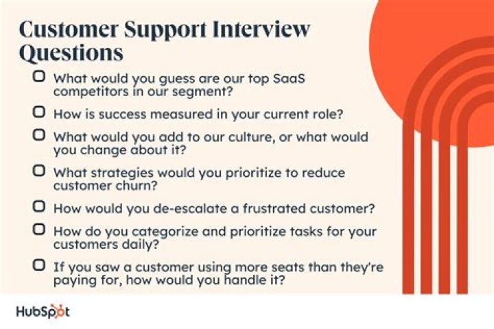 What are some customer service questions?