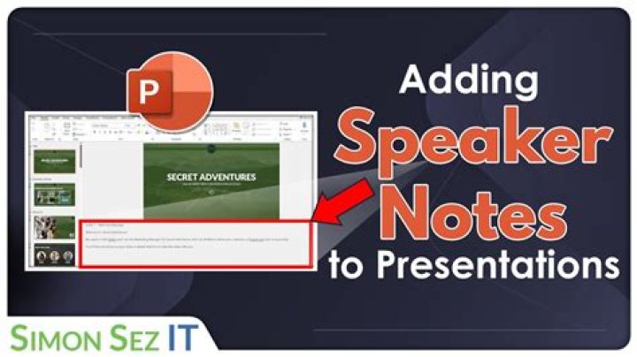What are speaker notes in PowerPoint?