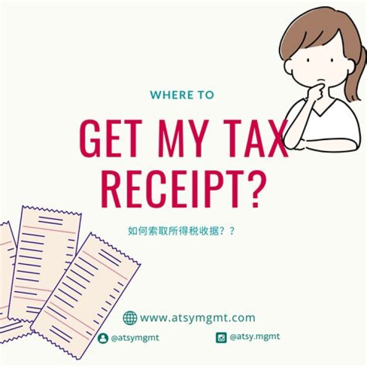 What are tax receipts?