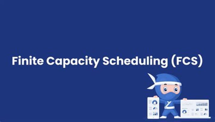 What are the advantages to finite capacity scheduling quizlet?