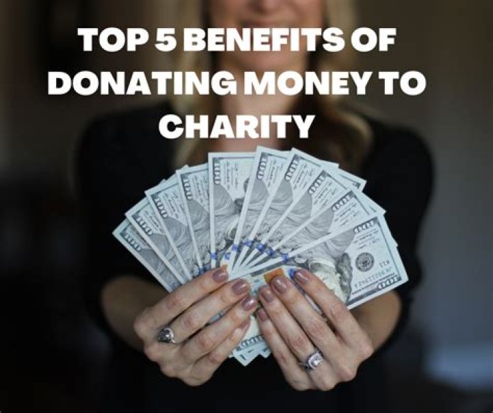 What are the benefits of donating money?
