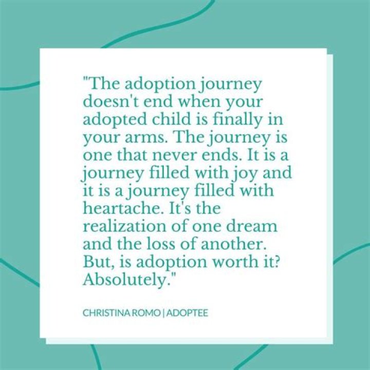 What are the consequences of adoption on the adopted child?
