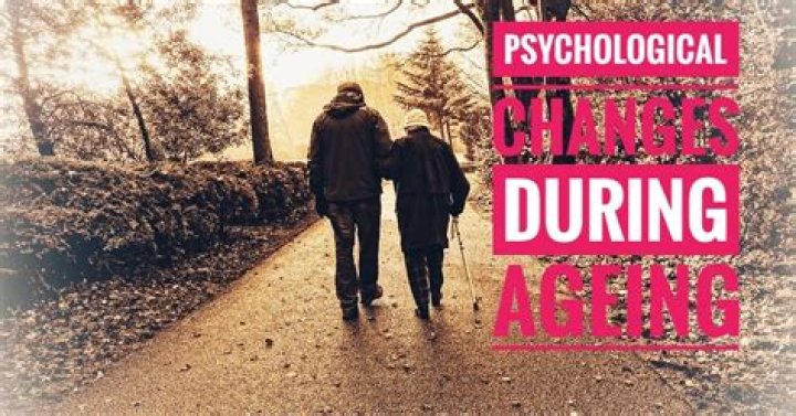 What are the psychological changes in the elderly?