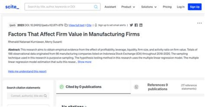 What are the three factors that determine value?