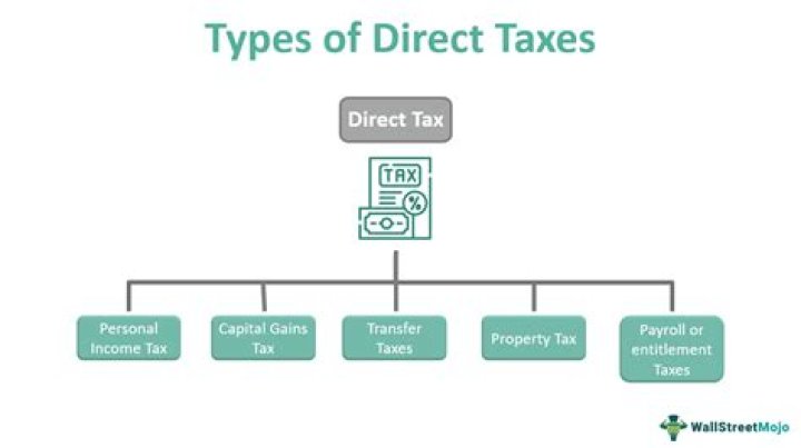 What are three examples of taxes?