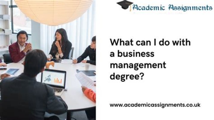 What can you do with a business ma?