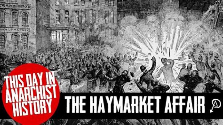 What caused the Haymarket Riot of 1886?