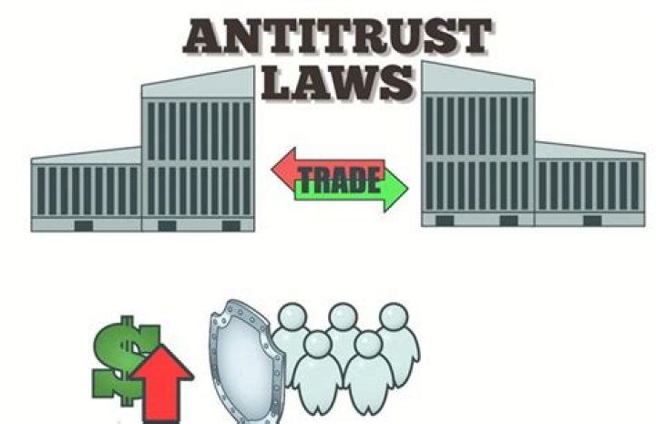 What companies have been broken up by antitrust laws?