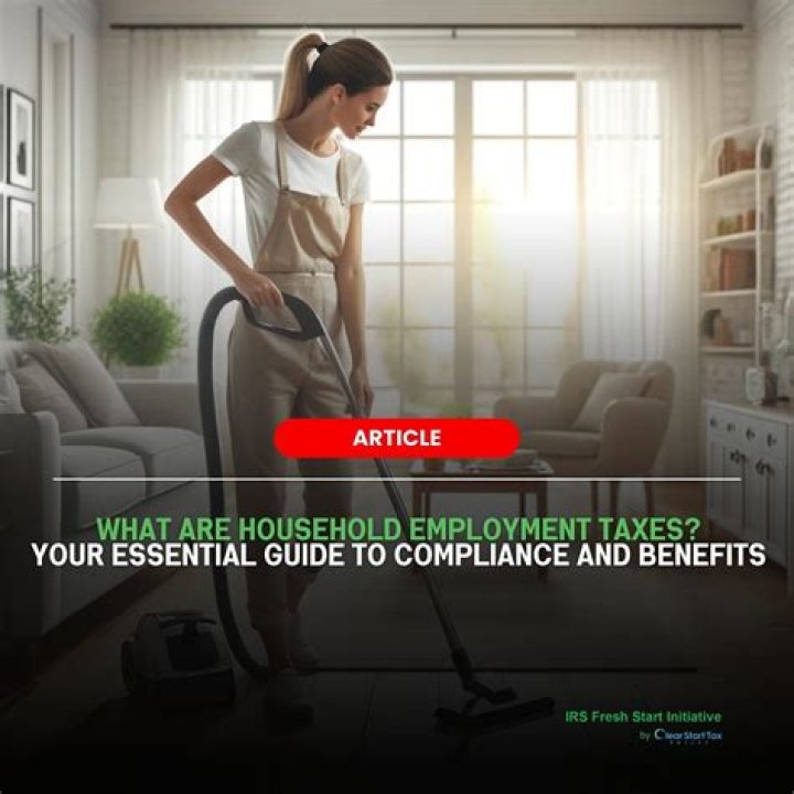 What constitutes a household employee?