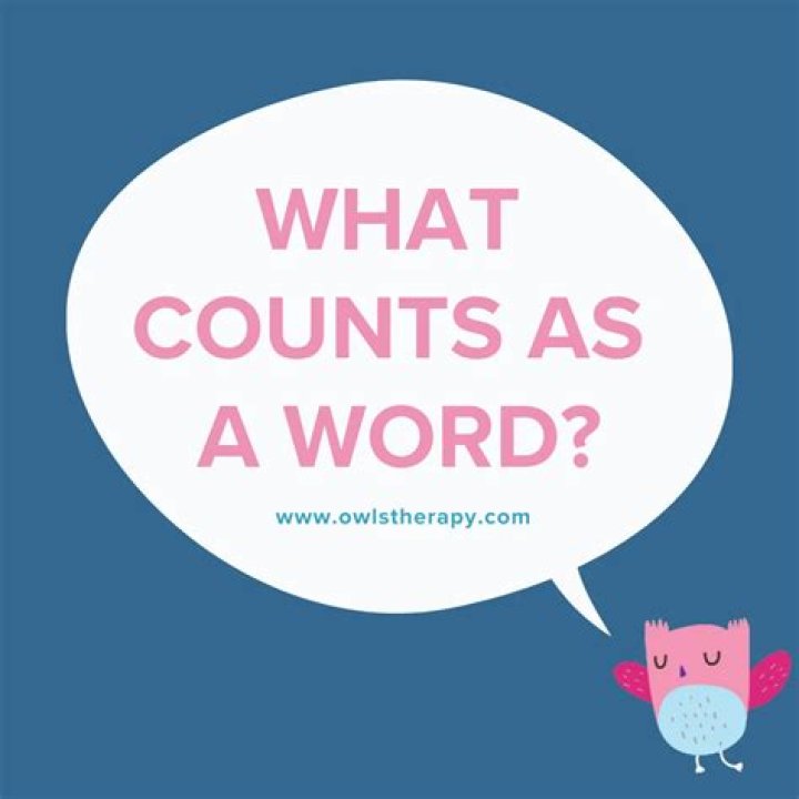 What counts as a word for 18 month old?
