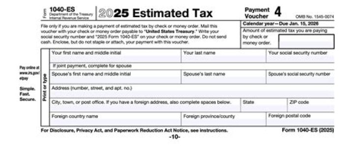 What deduction must be used on the 1040-EZ?