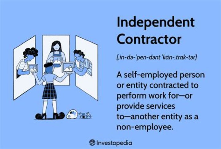 What designates an independent contractor?
