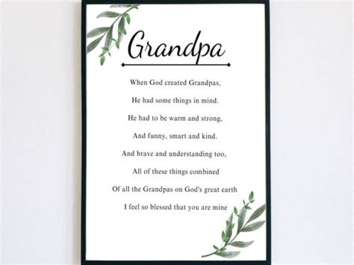 What do I do if my grandfather died?