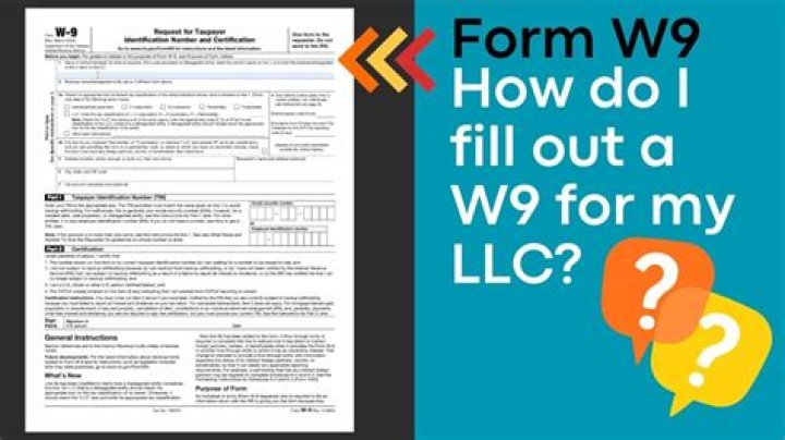 What do I need to know to fill out a W9?