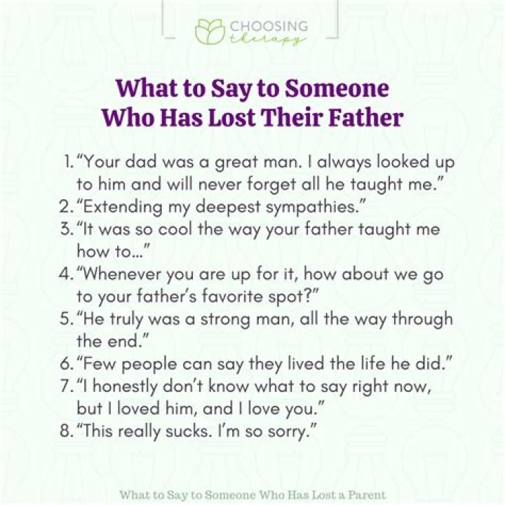 What do you give someone who lost their daughter?