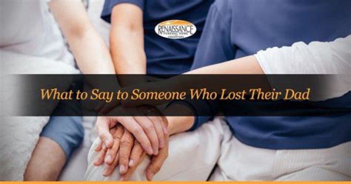 What do you say to someone who lost their husband two years ago?