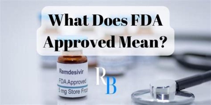 What does FDA not approved mean?
