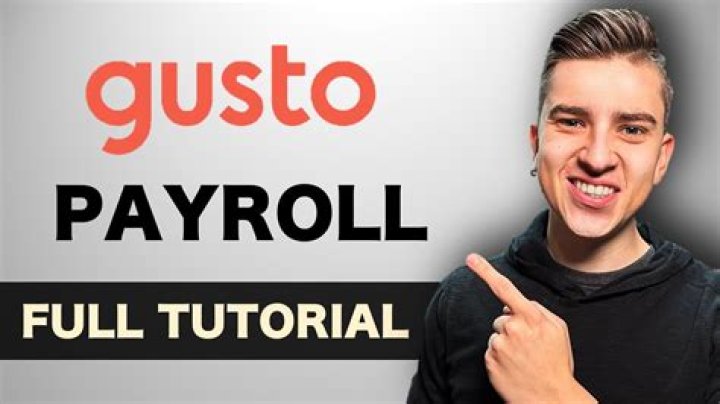 What does Gusto payroll do?