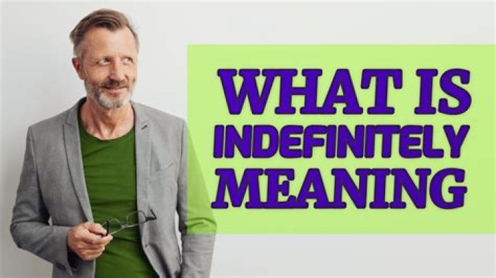 What does indefinitely defer mean?